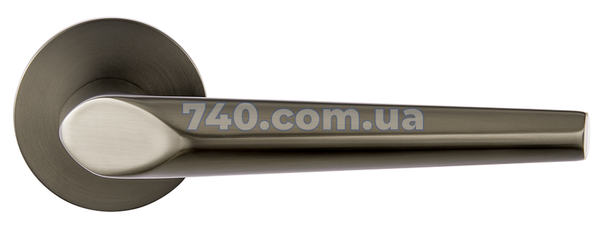 Дверна ручка MVM Z-1806 матовий антрацит 44-1174 фото