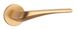 Дверная ручка APRILE Dalia R 7S AS матовая латунь (тонкая розетка) 40-2345815 фото 2
