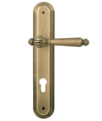 Дверные ручки на планке FIMET 106-288 F43 Michelle матовая бронза