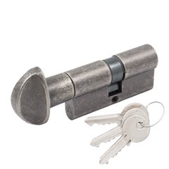 Цілиндр Cortelezzi 60 мм (30x30T) ключ-тумблер, античне залізо