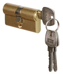 Цилиндр GMB 60мм (30x30) ключ-ключ PB латунь 40-0022815 фото