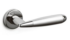 Дверная ручка OLIVARI ASTER CA хром глянцевый/матовый 44-4626 фото