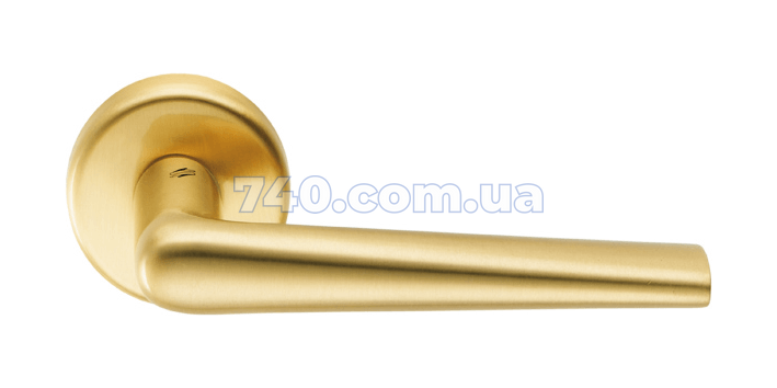 Дверная ручка Colombo Design Robotre матовое золото 40-00P7279 фото