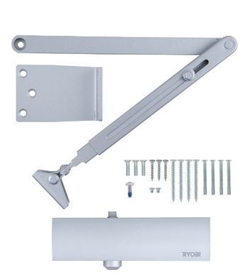 Дверной доводчик RYOBI 3200 D-3200 SILVER BC UNIV_ARM 22,5 EN_3-6 120кг 1400мм FIRE 44-7035 фото