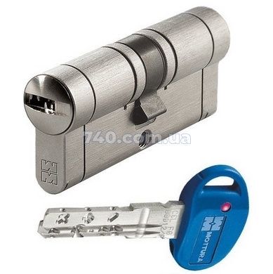 Цилиндр Mottura Champions Pro CP4D 97мм (46х51) ключ-ключ матовый никель 40-0024988 фото