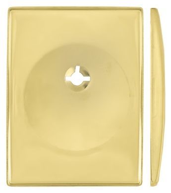 Щиток DISEC KT3614 Omega Square Латунь_Pvd 2 Без шторки 44-9154 фото