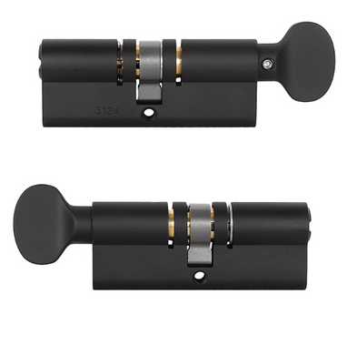 Циліндр MUL-T-LOCK DIN_KT MTL300 90 BM 45x45T TS_BM CAM30 3KEY DND_BLACK 586C 50-657 фото