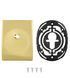 Щиток DISEC KT3614 Omega Square Латунь_Pvd 2 Без шторки 44-9154 фото 3