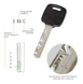 Циліндр MUL-T-LOCK DIN_KT MTL300 90 BM 45x45T TS_BM CAM30 3KEY DND_BLACK 586C 50-657 фото 8
