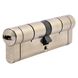 Цилиндр дверной Mottura C55D464601 46/46 мм, лазерный ключ, 5 ключей, никель матовый 62835 фото 1