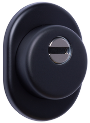Дверний протектор AZZI FAUSTO F23 Стандарт, чорний матовий, H33 мм 000026016 фото
