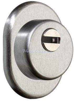 Дверной протектор AZZI FAUSTO F23 Antitubo, матовый хром, H25 мм 000005141 photo