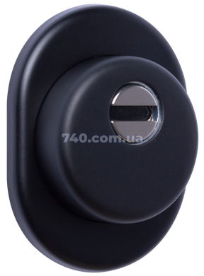 Дверной протектор AZZI FAUSTO F23 Стандарт, черный матовый, H33 мм 000026016 фото