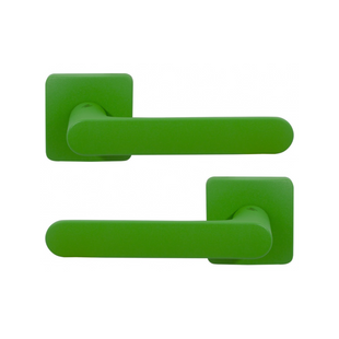 Дверная ручка Colombo Design MOOD OneQ CC21, lime green (лаймовый зеленый) 61916 фото