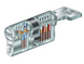 Дверный цилиндр ABUS VELA 1000MX Модульный, ключ-тумблер, 60 (30х30Т), 3 ключа, цвет - никель 44-6278 фото 2