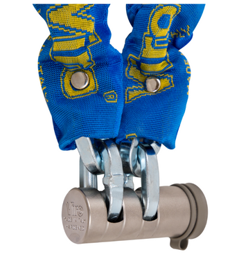 Замок висячий VIRO MOTO TOTEM з ланцюгом 120 см 2KEY 44-8504 фото