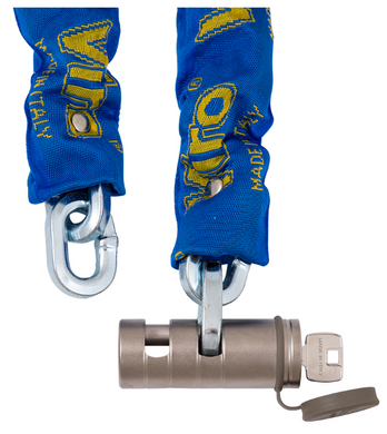 Замок висячий VIRO MOTO TOTEM з ланцюгом 120 см 2KEY 44-8504 фото