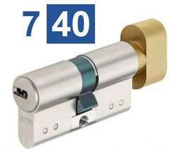 Цилиндр ABUS KD15 (АБУС КД15) 90 мм (45x45T) ключ-тумблер латунь 40-0017450 фото