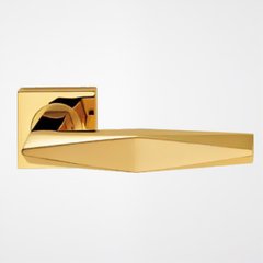 Дверна ручка Linea Cali Prisma золото / золото матове
