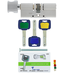 Циліндр Mul-T-Lock din_kt xp MTL800/MT5+ 62 nst 31X31T to_bn cam30 3key dnd5I_blue_ins 948B 44-3784 фото