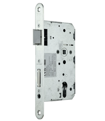 Замок ISEO врезной 2DB1116524.4 1 Locking BS65мм 72мм 9x9мм Zinc Left відкривання назовн, Panic function B 44-10699 фото