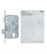 Замок ISEO врезной 2DB1116524.4 1 Locking BS65мм 72мм 9x9мм Zinc Left відкривання назовн, Panic function B 44-10699 фото 7