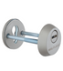 Протектор MUL-T-LOCK SL3 Din Round 14,5мм 48-53мм Никель_сатин 3клас nickel_Satin Комплект, М8х65 44-1464 фото 4