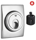 Протектор DISEC Magnetic_3G 3G2WB din Square 25мм Хром_полірований C 3key KM0P3G Зовнішній 40-0075439 фото