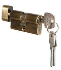Цилиндр GMB 62мм (36x26T) ключ-тумблер AB бронза 40-0022823 фото