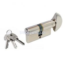 Цилиндр AGB Мод 600/60мм, ручка AL-ключ, 30Tx30, никель 44-7482 фото