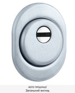 Протектор DISEC Sferik BD16/4 din Oval 25мм Хром_мат 3клас T Наружный 45-434 фото