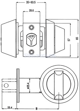 Дверной замок Mul-T-Lock dead bolt hercular МТ5+ vip латунь матовая 40-0035229 фото