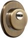 Дверной протектор AZZI FAUSTO F23 ANT с юбкой 85Х70, бронзовая латунь, H25 мм 000019632 фото 1