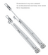 Тяга ABLOY DC191 STD_HO_ARM ALUMINIUM серебристый 44-4281 фото 4
