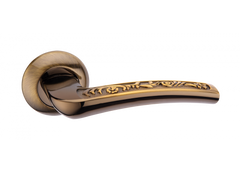 Дверная ручка MVM Terra Z-1314 полированная бронза 40-001314 фото
