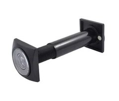 Панорамный дверной глазок Securemme 60-110 мм, квадрат, черный