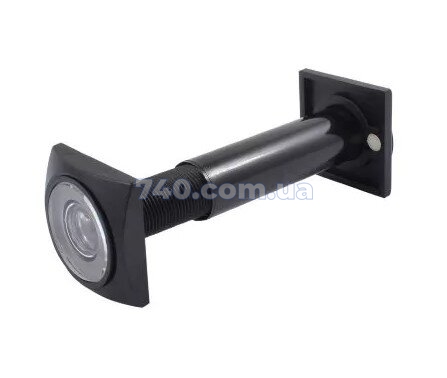 Панорамный дверной глазок Securemme 60-110 мм, квадрат, черный 40-0021541 фото