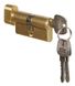 Цилиндр GMB 62мм (36x26T) ключ-тумблер PB латунь 40-0022824 фото 1