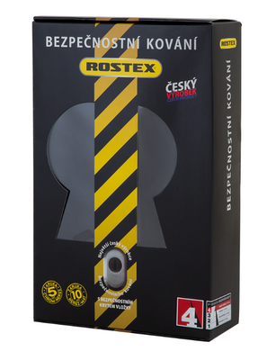 Фурнітура захисна ROSTEX *Solid-Pro+ F mov-mov din Plate 85мм Нерж.сталь_мат_титан_Pvd 13мм 56-70мм 4клас Solid Nerz_mat_TI Комплект 40-0034347 фото