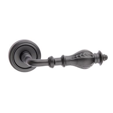 Дверная ручка FIMET 173-269 Vittoria матовый черный 40-40578 фото