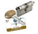 Цилиндр Mottura C39 41x51T 5кл ключ-тумблер, матовый никель(C39F415101) 57808 фото 1