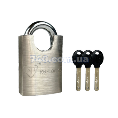 Замок висячий RB G550P KEYLOCX K04 3KEY RB1 NR_shackle 23мм 10мм BLISTER 49-2194 фото