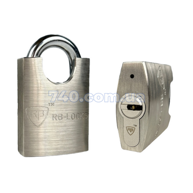 Замок висячий RB G550P KEYLOCX K04 3KEY RB1 NR_shackle 23мм 10мм BLISTER 49-2194 фото