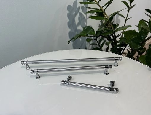 Ручка скоба Fadex mod.890 Rania, м/о 096мм. C03 - хром полированный/хром матовый 49-3644 фото