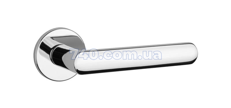 Дверна ручка APRILE Fragola R 7S AT полірований хром (тонка розетка) 40-051222833 фото
