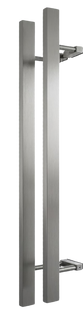 SS747 20x40, А=600, Б=400 ручка-скоба нержавеющая сталь матовая (двусторонняя) 50-1319 фото