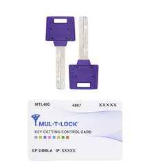 Комплект ключей MUL-T-LOCK ClassicPro/MTL400 2KEY+CARD 430112 фото