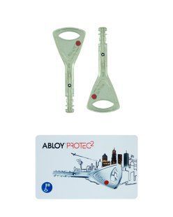 Комплект ключей ABLOY *PROTEC2 2KEY+CARD 430062 фото