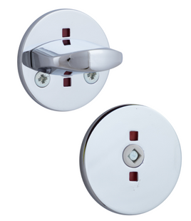 Щиток ABLOY LH007 wc_fin Round Хром_полірований 40-80мм наскрізь fe_cr Комплект, шток 5мм 44-7614 фото
