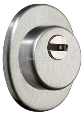 Дверной протектор AZZI FAUSTO F23 Стандарт 85Х70, матовый хром, H25 мм 000005088 фото